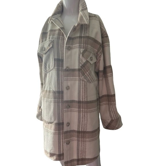 Gentle Fawn Tan and White Utility Jacket - Picture 3 of 6